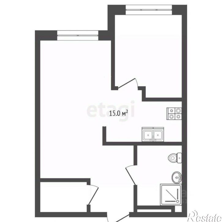 1-комн квартира ул Таманская, 121 16,  д. 121 16,  к. 16