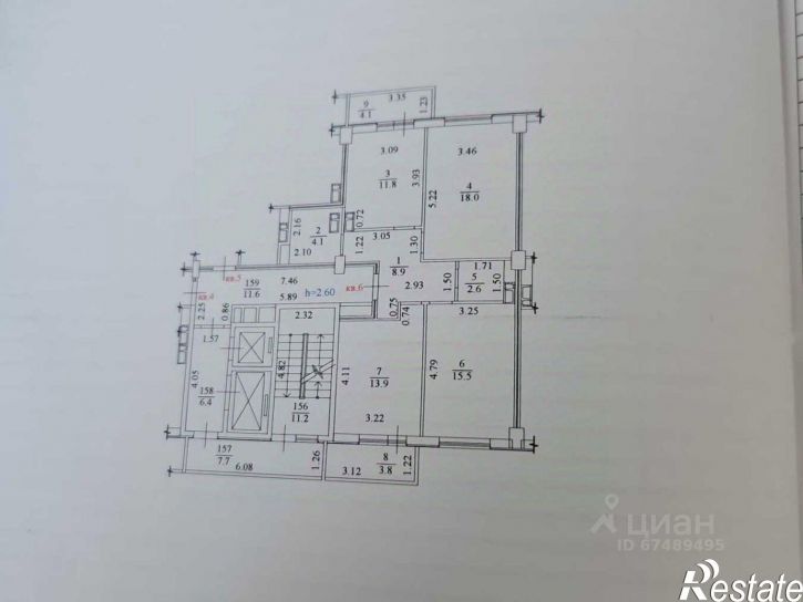 3-комн квартира ул Объездная, 39,  д. 39