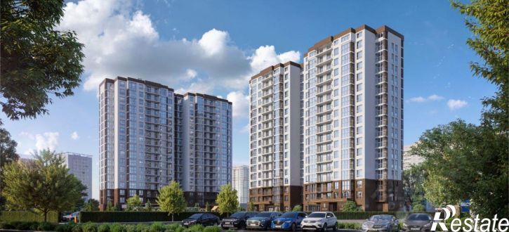 2-комн квартира в новом доме ул Парковая, 79 2,  д. 79 2,  к. 2