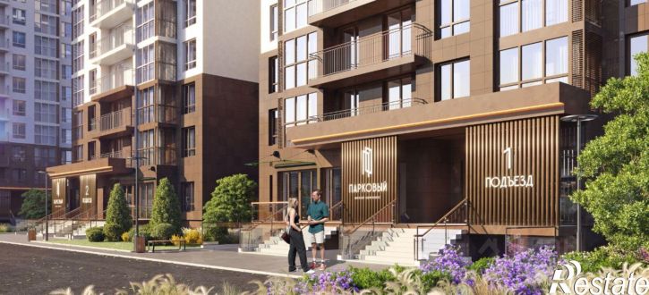 2-комн квартира в новом доме ул Парковая, 79 2,  д. 79 2,  к. 2