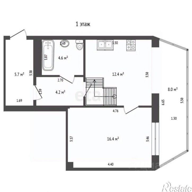 3-комн квартира ул Первомайская, 22,  д. 22