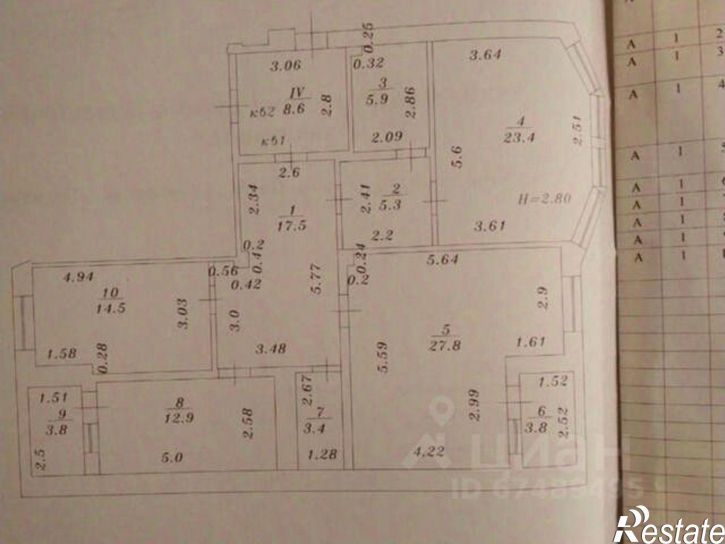 3-комн квартира ул Спортивная, 18,  д. 18