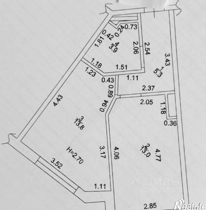 1-комн квартира Супсехское шоссе, 2,  д. 2