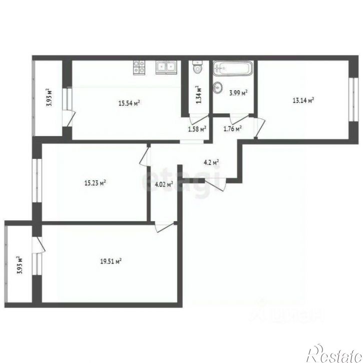 3-комн квартира ул Ленина, 229,  д. 229