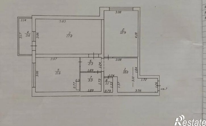2-комн квартира ул Владимирская, 140,  д. 140