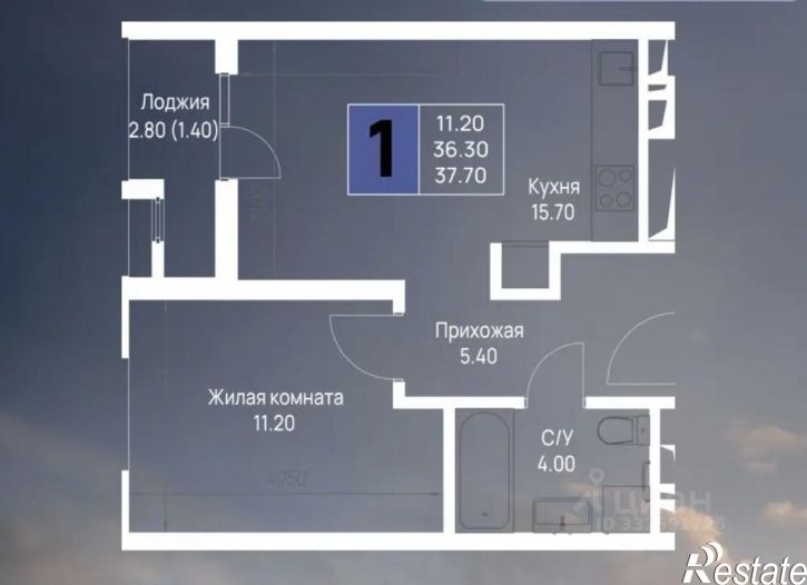 1-комн квартира ул Таманская, 121 5,  д. 121 5,  к. 5