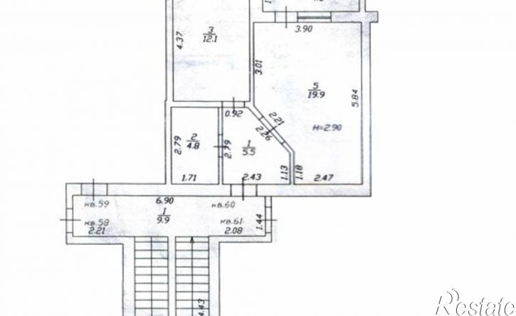 1-комн квартира б-р Евскина, 14А,  д. 14А