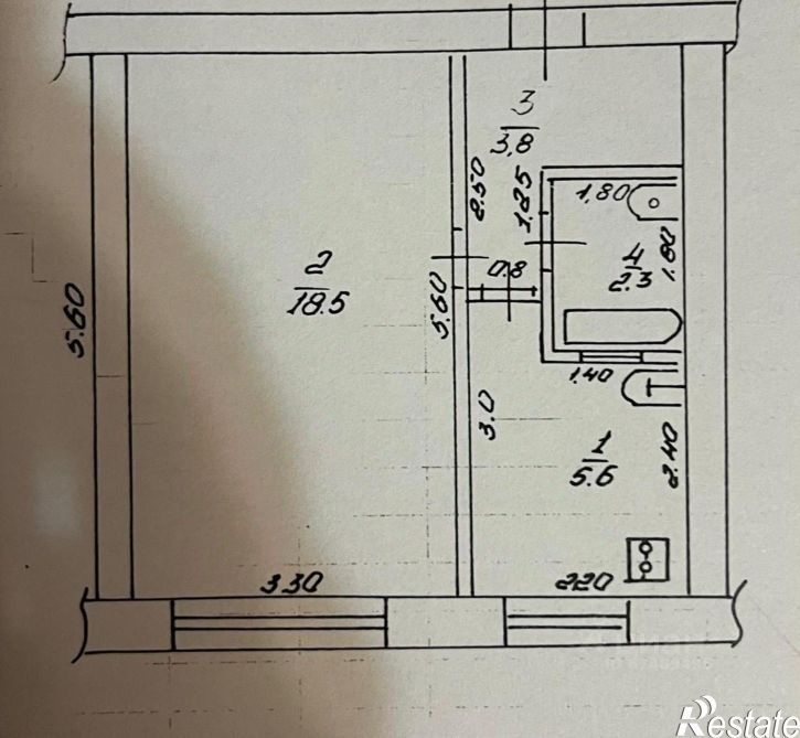 1-комн квартира пр-д Космонавтов, 34,  д. 34