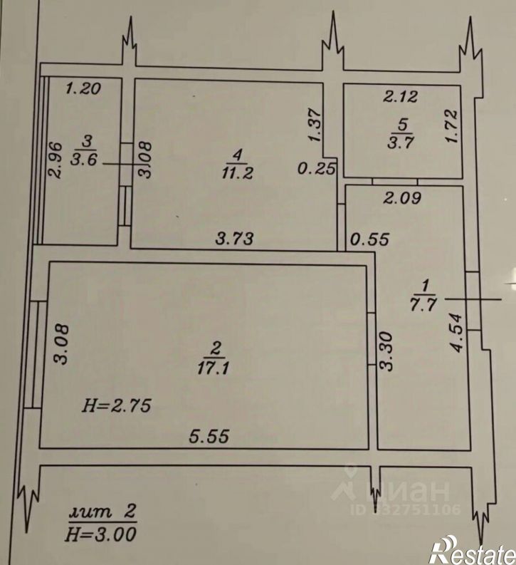 1-комн квартира ул Краснодарская, 66Г,  д. 66Г