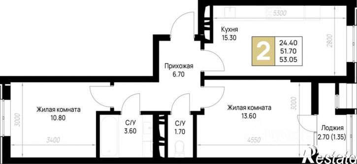 2-комн квартира в новом доме ул Ленина, 148,  д. 148