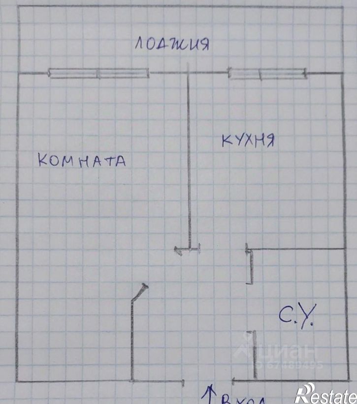 1-комн квартира ул Владимирская, 108 3,  д. 108 3,  к. 3