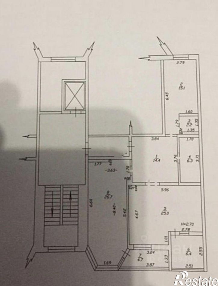 3-комн квартира ул Владимирская, 120,  д. 120