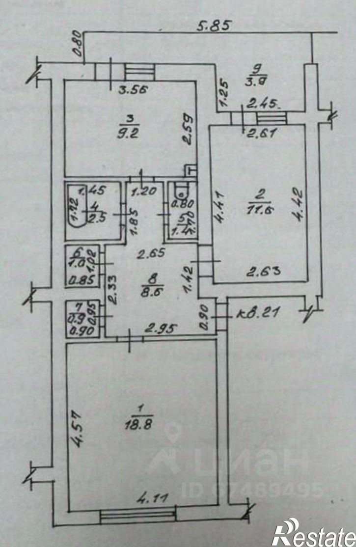2-комн квартира ул Ленина, 141,  д. 141