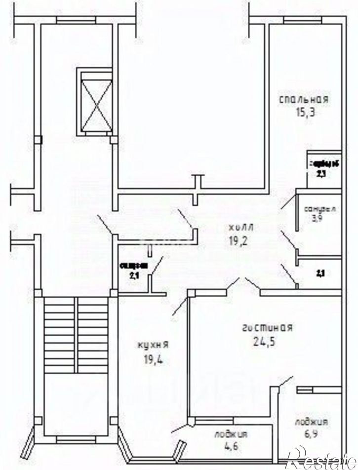 2-комн квартира ул Владимирская, 120,  д. 120