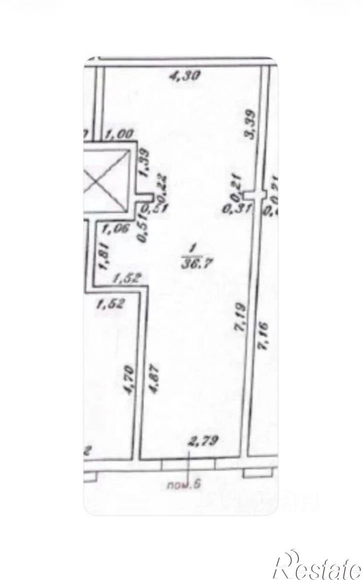 Торговое помещение ул Парковая, 79 1,  д. 79 1,  к. 1