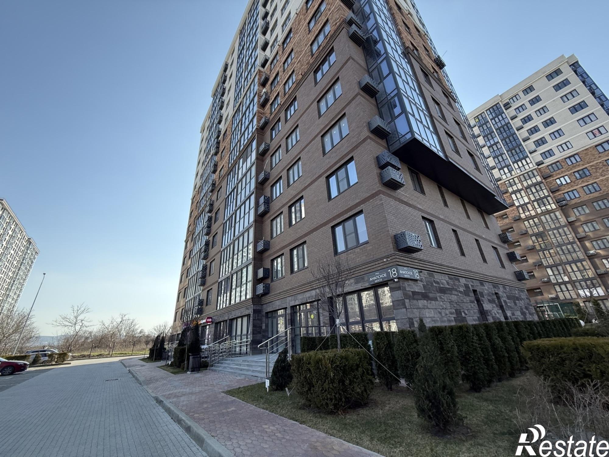 Купить студию за 5 495 000 рублей на Анапское шоссе, 18к3