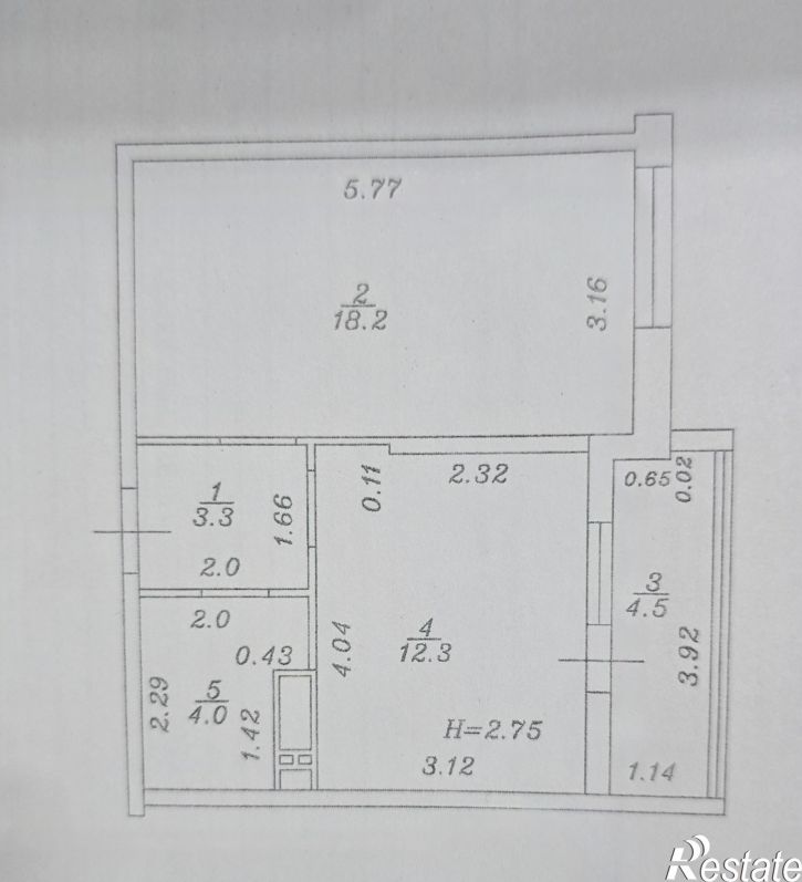 1-комн квартира Анапское шоссе, 18к2