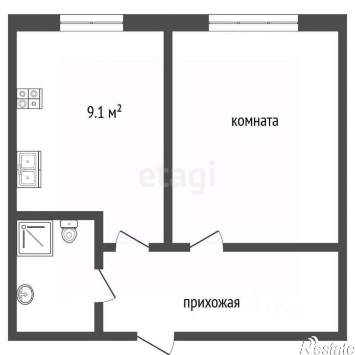 1-комн квартира ул Ленина, 181,  д. 181