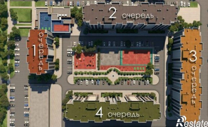 1-комн квартира ул Парковая, 61 3,  д. 61 3,  к. 3