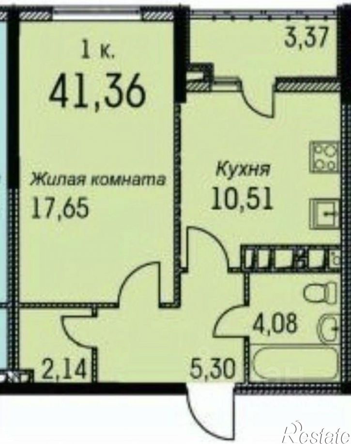 1-комн квартира Тракторный пер, 5,  д. 5