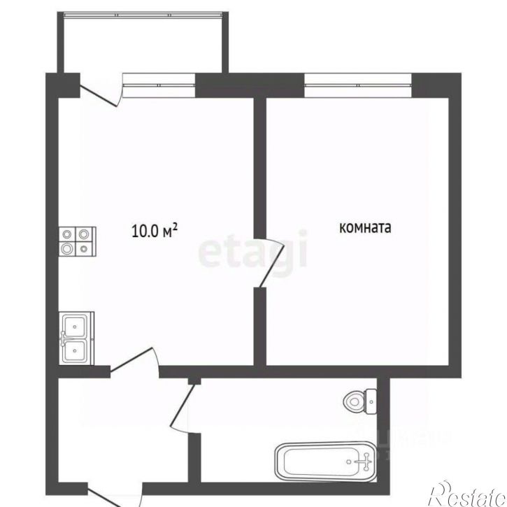 1-комн квартира Супсехское шоссе, 26 9,  д. 26 9,  к. 9