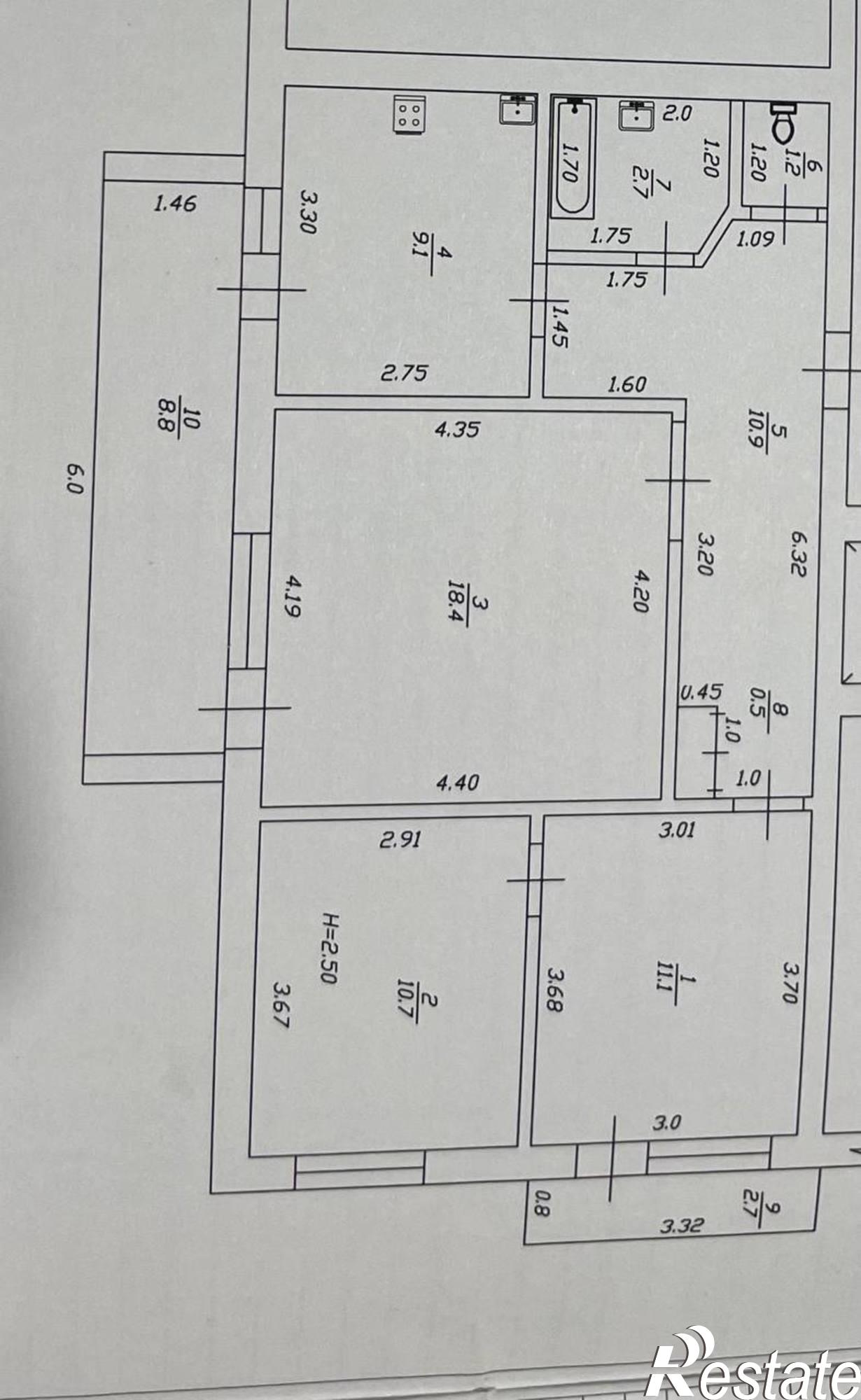 Купить квартиру за 8 100 000 рублей на улица Крылова, 18