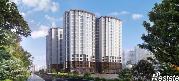 2-комн квартира в новом доме Парковая улица, 79к2