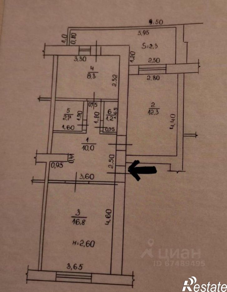 2-комн квартира ул Шевченко, 251,  д. 251