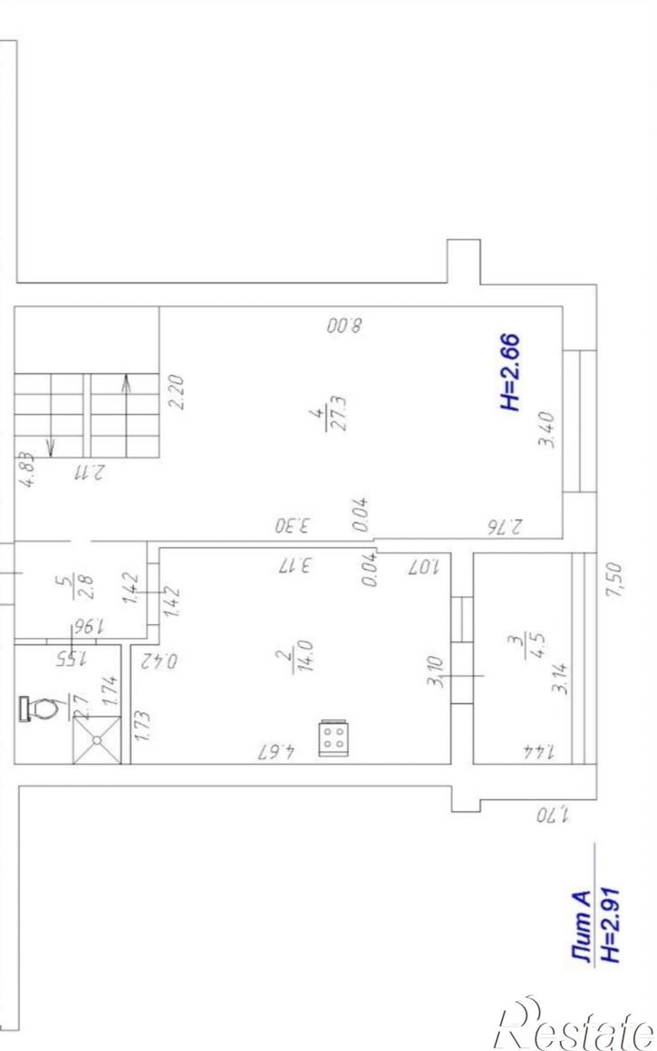 3-комн квартира Владимирская улица, 110к8