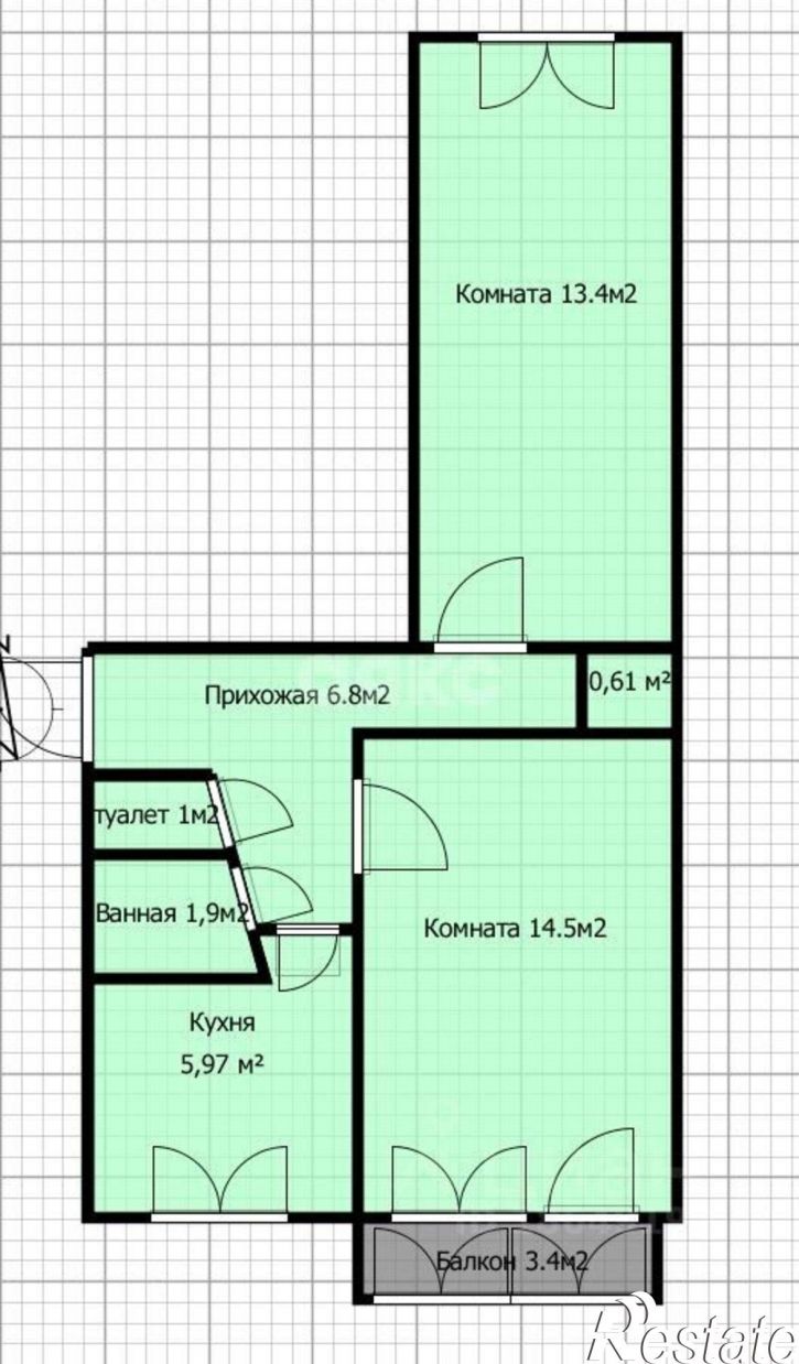2-комн квартира ул Ленина, 68а,  д. 68а