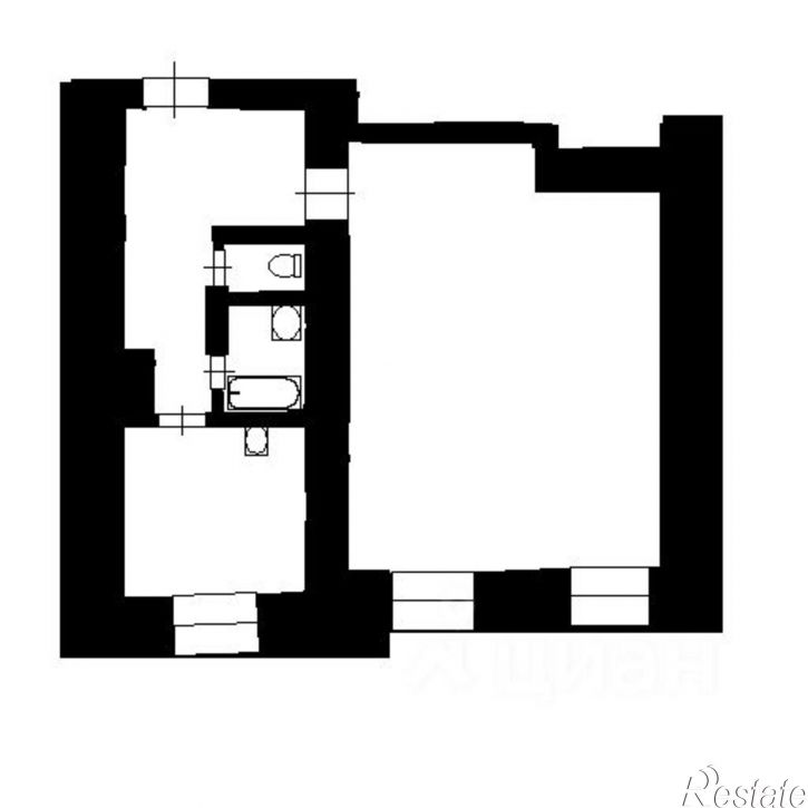 1-комн квартира ул Адмирала Пустошкина, 22 8,  д. 22 8,  к. 8