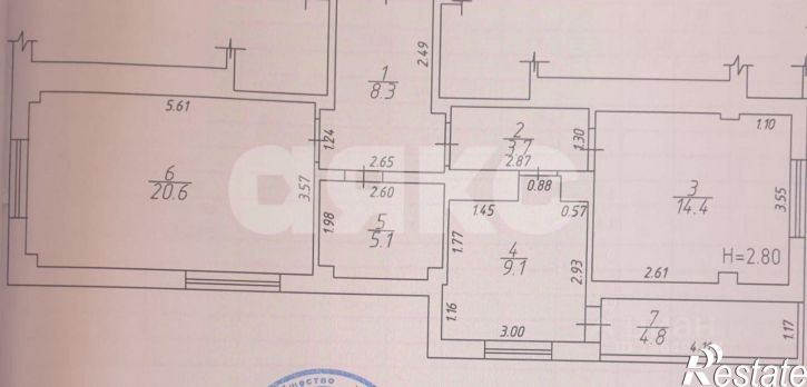 2-комн квартира ул Толстого, 111А,  д. 111А