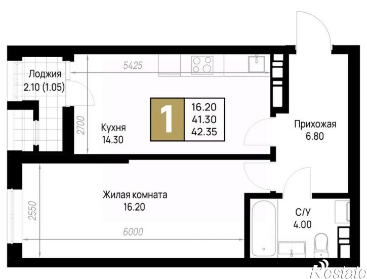1-комн квартира в новом доме улица Ленина, 148,  д. 148