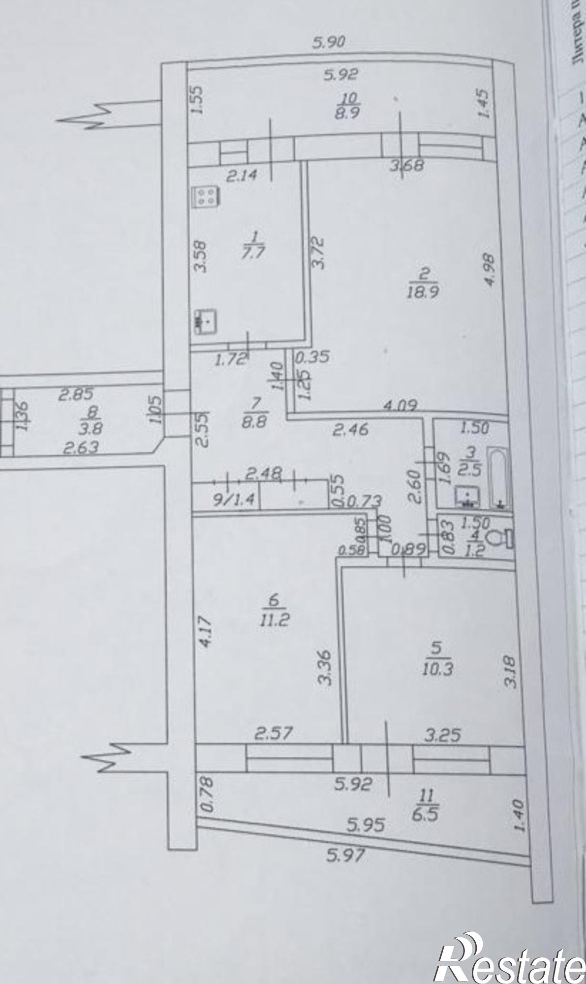 Купить квартиру за 8 900 000 рублей на улица Чехова, 4