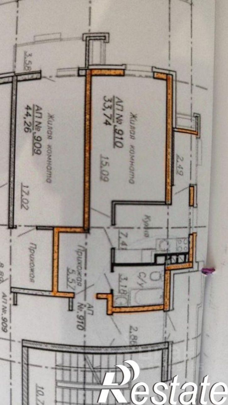 1-комн квартира Пионерский проспект, 57 к3,  д. 57 к3