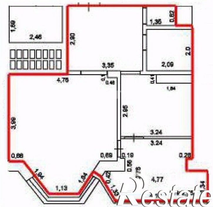 2-комн квартира улица Омелькова, 20 к2,  д. 20 к2
