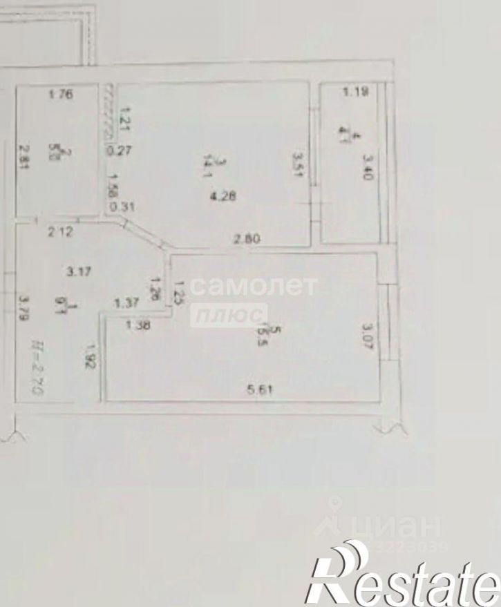 1-комн квартира Супсехское шоссе, 4 к2,  д. 4 к2
