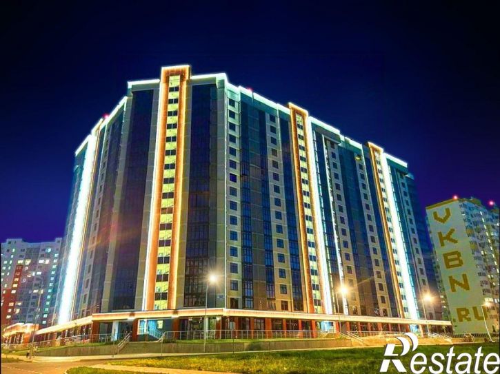 1-комн квартира в новом доме улица Адмирала Пустошкина, 22 с2,  д. 22 с2