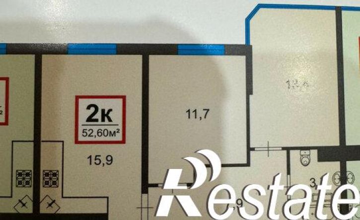 2-комн квартира Анапское шоссе, 32 к6,  д. 32 к6
