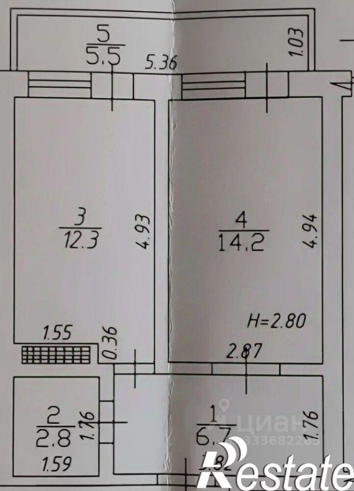 1-комн квартира улица Кати Соловьяновой, 155,  д. 155