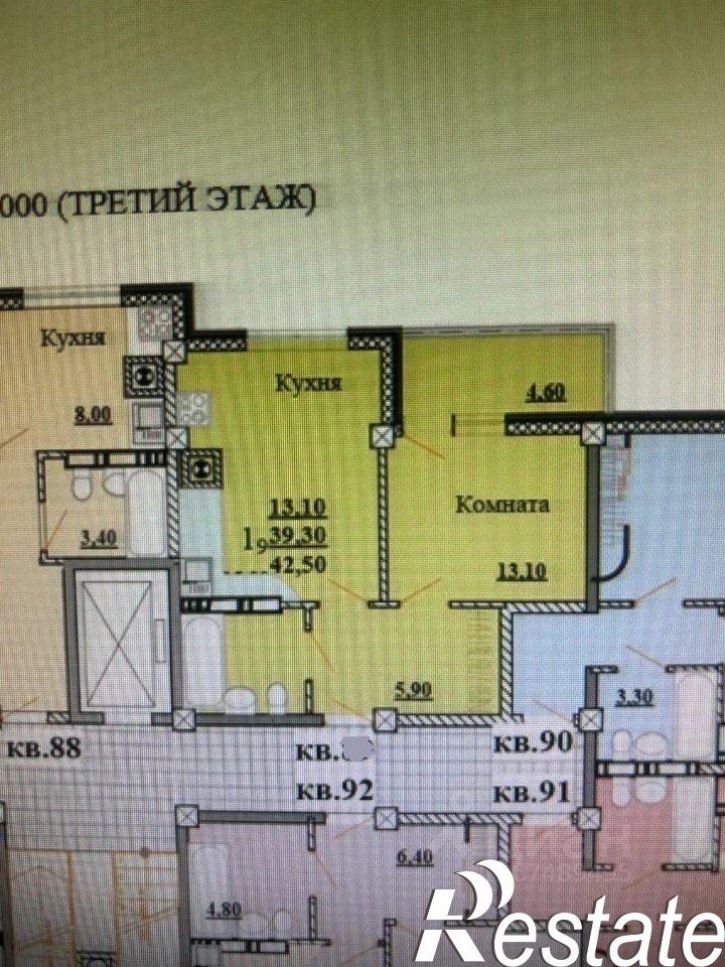 1-комн квартира улица Некрасова, 121 к1,  д. 121 к1