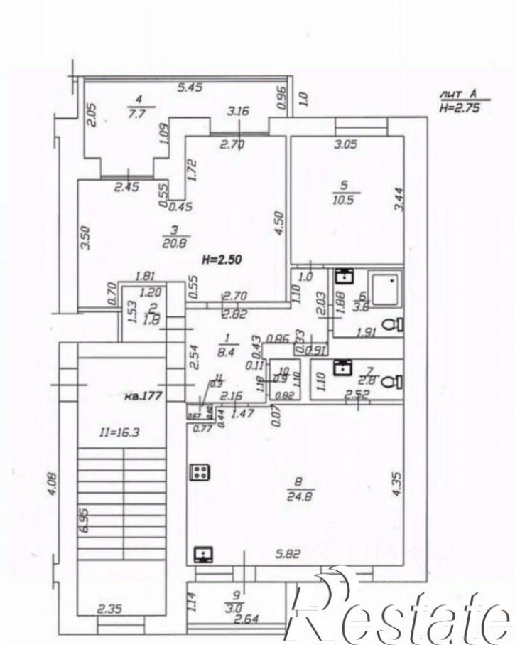 3-комн квартира улица Ленина, 143,  д. 143
