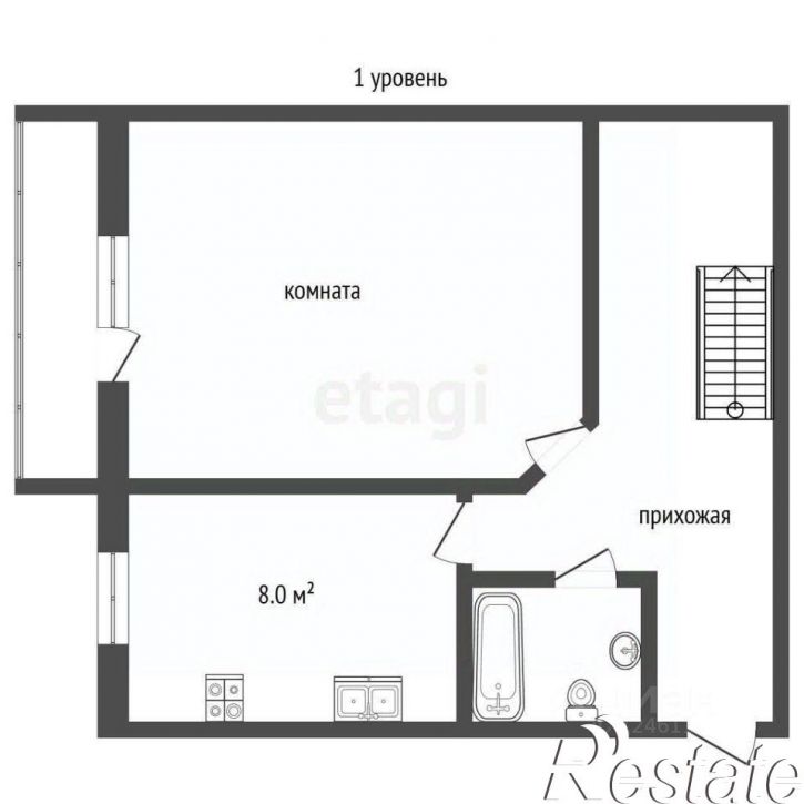 1-комн квартира Солнечная улица, 38 к6,  д. 38 к6