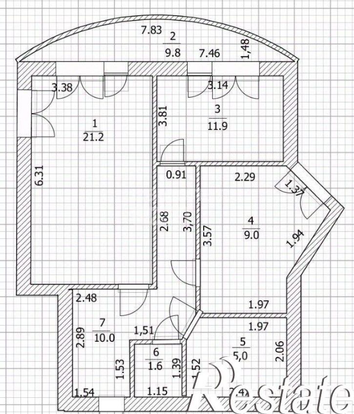 2-комн квартира Крымская улица, 272,  д. 272