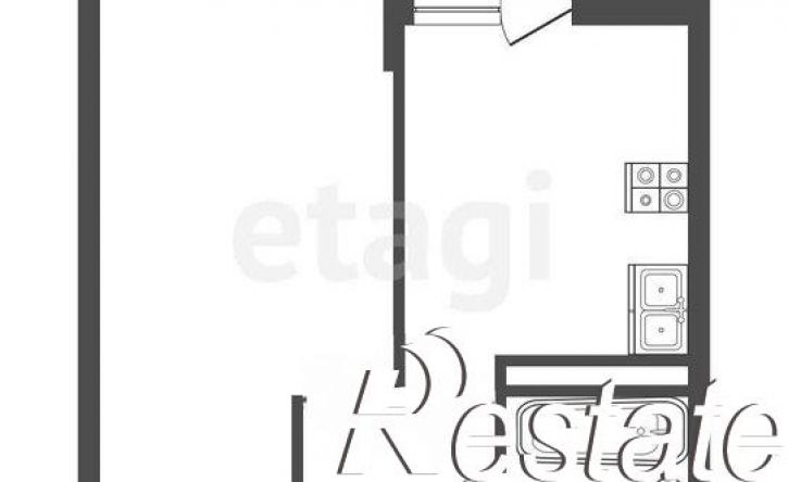 1-комн квартира Крестьянская улица, 27 к3,  д. 27 к3