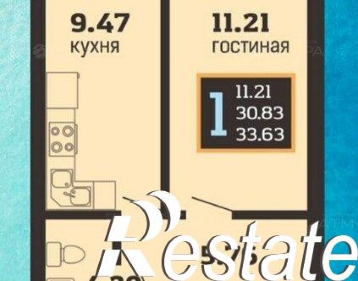 1-комн квартира улица Ивана Голубца, 147,  д. 147