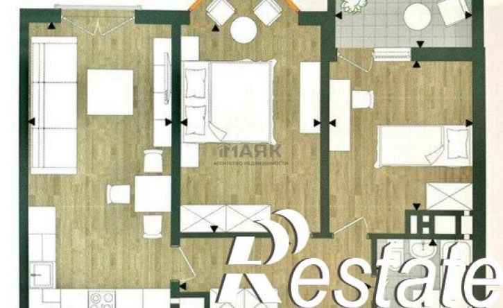 2-комн квартира Супсехское шоссе, 39 к8,  д. 39 к8