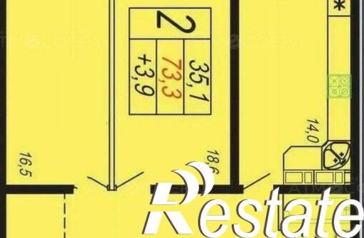 2-комн квартира Астраханская улица, 71А,  д. 71А